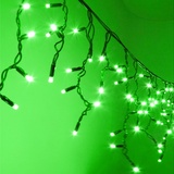 Icicle lights led -2*0.6M 120 leds- Rubber wire