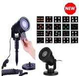LED Projector with Animated Moving Four Times