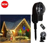 Snowfall Light+ LED Projector 6 Slides Interchangable with RF Remote Version