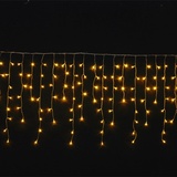 Icicle lights Christmas 6*0.6M 216 leds PVC wire